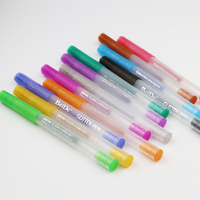 Stylos gel à paillettes néon, marqueurs permanents pour l'art, stylo à paillettes pour l'art, pour l'artisanat, l'écriture, le dessin