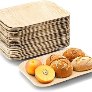 Piatto Rettangolare Biodegradabile in Foglia di Palma <span class=keywords><strong>Areca</strong></span> 6*9, Ecologico, Usa e Getta, <span class=keywords><strong>Prezzo</strong></span> Campione $0,01 - Product Image 4
