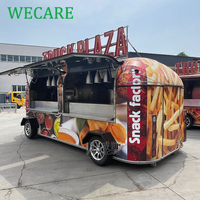 Gerobak Jajanan Wecare Street Portable Doner Kebab Es Krim Bakery Coffee Shop Food Truck Bar Trailer Foodtruck dengan Dapur Lengkap Dijual