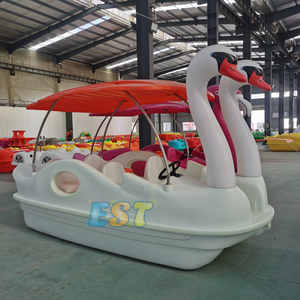 Bote Eléctrico a Pedales para 4 Personas para Parque Acuático en Venta - Product Image 4