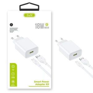Chargeur pour iPhone 18W QC3.0 |   Vente en gros |   Charge rapide |   Haute qualité - Product Image 1