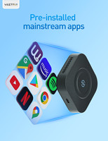 Vastfly - Unidad Principal para Automóvil con Android 13, Pantalla de 9/10 Pulgadas, 2 GB + 16 GB, Snapdragon, CarPlay Inalámbrico, GPS, Reproductor Multimedia de Radio para Automóvil
