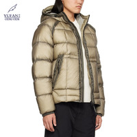 Veste matelassée légère personnalisée YuFan, style décontracté, veste d'extérieur pour homme, streetwear pour homme