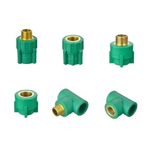 Offre Spéciale Pas Cher Plomberie PPR Raccords Vert PPR Coude Socker Tee Plug Union Cap PPR Tuyaux et Raccords - Product Image 5