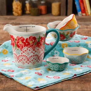 Ensemble de tasses à mesurer en céramique multicolores en gros - Product Image 3