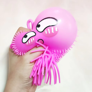 ของเล่นปลาหมึกน้อยเรืองแสง น่ารัก สไตล์การ์ตูน สีสันสดใส รูปสัตว์ในตู้ปลา รูปทรงมาการอง - Product Image 3