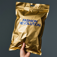 Sacs d'emballage pour t-shirts, sacs à fermeture éclair pour vêtements, sacs biodégradables givrés à fermeture éclair auto-scellante