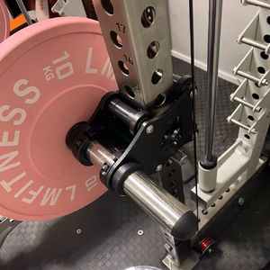 多功能健身器材3*3英寸深蹲架高拉滑轨附件鸟滑翔机史密斯绳配件健身房用 - Product Image 4