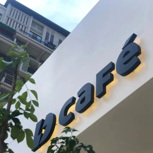 Tùy chỉnh 3D LED kim loại thư dấu hiệu cho doanh nghiệp cho cà phê cửa hàng Logo hiển thị nhà máy quảng cáo điện tử dấu hiệu - Product Image 2