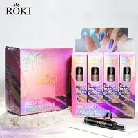 ROKI Air Cushion Pen Magic Mirror Chrome Pigment Powder Solid Chalk Gel Nail Polish Nail Art Drawing