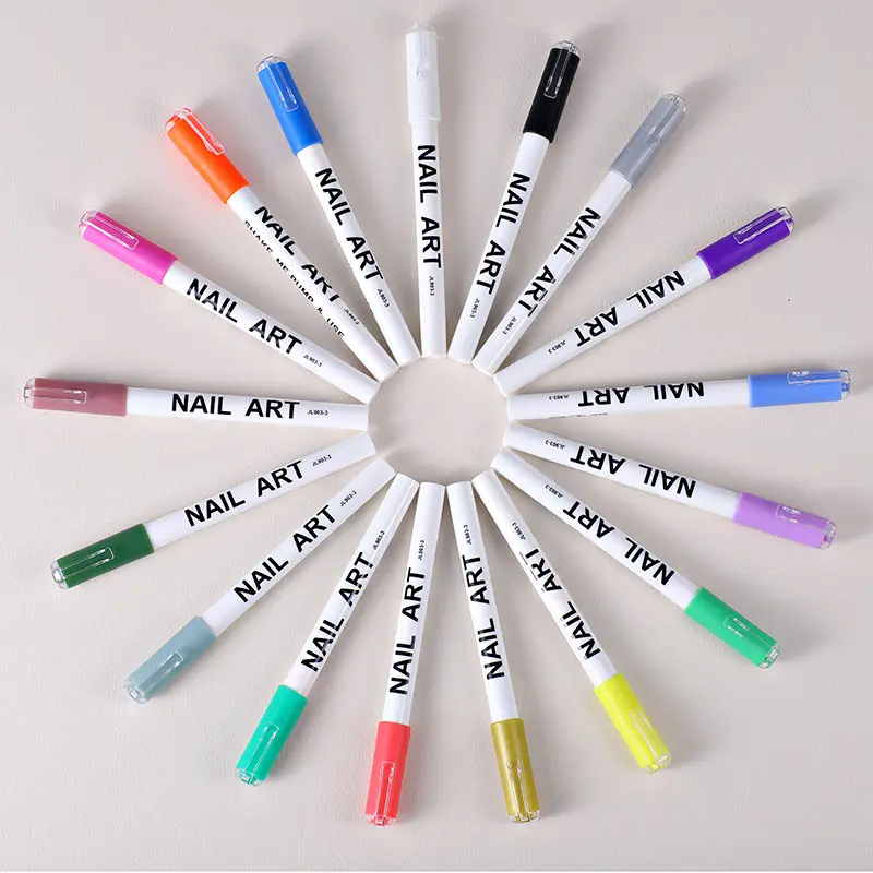 1pcs Glitter Color Marker Pen 1mm Point Water Based UV Resistant for  Lettering Drawing Painting Album