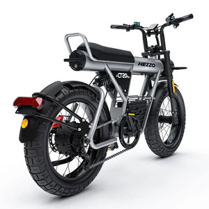 Bicicleta Eléctrica HEZZO Design de 750w, 27.5ah, 20 Pulgadas, con Neumáticos Anchos, para Montaña, Todoterreno, Asistida por Motor, para Ocio - Product Image 2