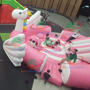 Inflatables เชิงพาณิชย์กลางแจ้งรวมกันสวนสนุกยักษ์ในร่มธีมสนุกพองสนามเด็กเล่น - Product Image 1