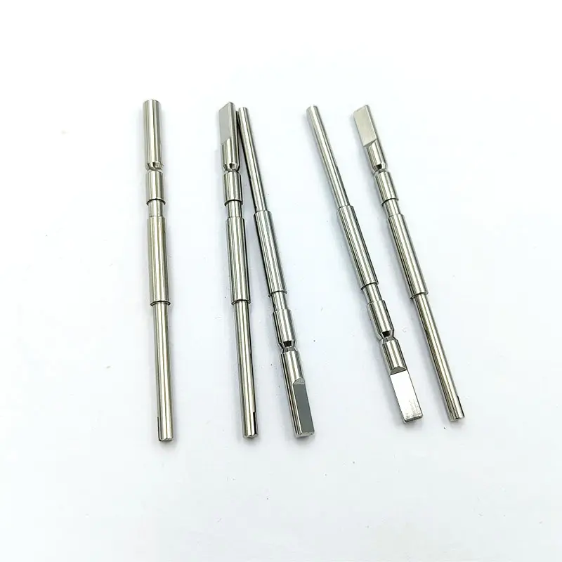 Precision Shaft Manufacturer Supplier Custom Stainless Steel Carbon Flexible Step Spline Motor Spindle Axle Lathing CNC Grinding