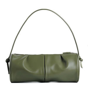 Borsa da Viaggio Verde Scuro Portatile, Spessa, alla Moda, Unisex, con Logo Personalizzato, Tasca Frontale Cargo, Borsone per Vacanze e Weekend - Product Image 3