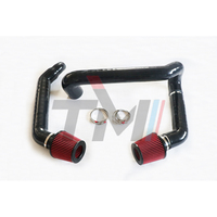 Kit de Tubo de Escape Delantero de Alto Flujo de Silicona TM Performance para G80 M3/G82 M4/G87 M2/S58 3.0T con Filtro de Aire Rojo Tipo Hongo