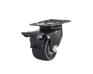 Leve <span class=keywords><strong>3</strong></span> polegadas <span class=keywords><strong>Caster</strong></span> preto para luz Industrial <span class=keywords><strong>Caster</strong></span> Wheels - Product Image 6