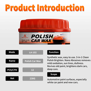 पेशेवर नैनो कार खरोंच मोम 3-इन-1 पेंट बहाली पॉलिश और सुरक्षा उच्च चमक टिकाऊ शील्ड - Product Image 5