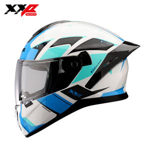 NUEVOS Cascos Integrales de Motocicleta ABS con Alerón Grande, Doble Visera, Hebilla de Liberación Rápida, Tallas S-XXL, Certificación DOT, para Todas las Estaciones - Product Image 1