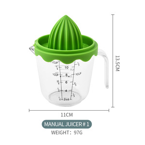 Nhà Máy Bán buôn hộ gia đình nhỏ của nhãn hiệu máy ép trái cây sáng tạo xách tay Lemon & Orange ép làm bằng nhựa bền & nhôm - Product Image 2