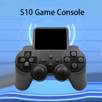 Console de jeu portable S10 avec manette sans fil, écran portable de 2,4 pouces, lecteur de jeux rétro classique, joystick pour cadeaux d'enfants