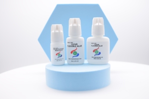 Très populaire Prix de gros Coréen 10 ml Marque privée ISO9001 Colle d'extension de cils flexible transparente - Product Image 5