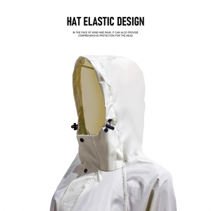 <span class=keywords><strong>Poncho</strong></span> imperméable intégral pour <span class=keywords><strong>femme</strong></span>, idéal pour la randonnée en extérieur et la conduite de trottinette électrique, protection contre les intempéries. - Product Image 4