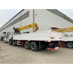 Camion grue diesel manuel Shacman 8x4, moment de charge élevé, hauteur de levage 18m pour la construction et la logistique - Product Image 3