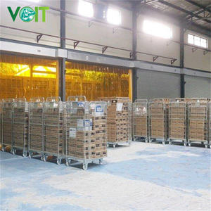 Nestable परिवहन इस्पात जस्ता जस्ती foldable रोल कंटेनर ट्राली - Product Image 4