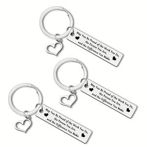Porte-clés personnalisé avec code QR, anneau en métal, logo personnalisé, petit cadeau souvenir, porte-clés musulman - Product Image 2