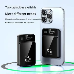 Offre Spéciale personnalisé magnétique sans fil PDFast charge Powerbank 10000mah alimentation Mobile Portable