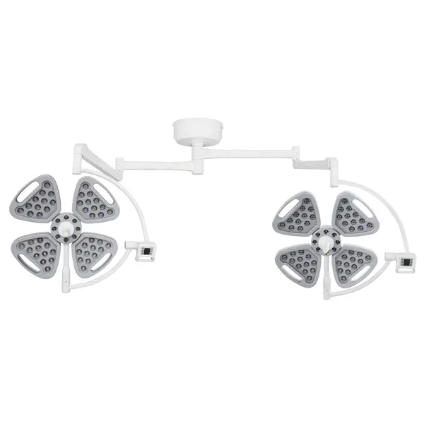Hospital LED Shadowless Double Heads Surgical Ceiling Light Medical Flower Operating Lamp Surgery Light With CE Certificate