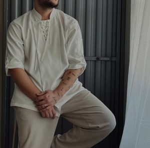 OEM Logo Màu Vàng Dài Tay Áo Đầu Bếp Quần Áo Người Đàn Ông Phụ Nữ Khách <span class=keywords><strong>S</strong></span>ạn Phục Vụ Làm Việc Đồng Phục Bánh <span class=keywords><strong>Baker</strong></span> Nhà Bếp Đồng Bằng Đầu Bếp Áo Đồng Phục - Product Image 3