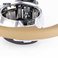 Volant en cuir jaune sans rivets de qualité supérieure pour Porsche Panamera Cayenne Macan 718 911 Boxster Cayman