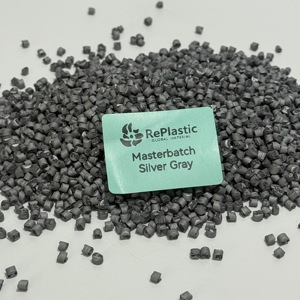 <span class=keywords><strong>Gris</strong></span> Plateado |   Masterbatch de Polietileno (PE) de Color Personalizado para Plásticos de Alta Temperatura - Product Image 2