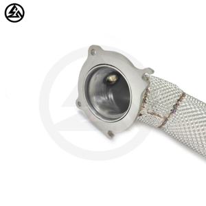 Downpipe CSZ SS304 ad Alto Flusso per Alfa Romeo <span class=keywords><strong>Giulia</strong></span> Stelvio 2.0T, Collettori Diretti ad Alte Prestazioni - Product Image 3