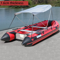 Bateau de sauvetage en PVC épaissi ou kayak gonflable d'origine