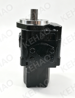 Pompe à engrenages hydraulique personnalisable 238-7642 en acier inoxydable certifiée ISO9001:2008, pression maximale 200 bars, 2 étages, débit 1060 lpm