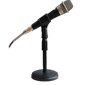 Support de microphone réglable robuste pour bureau avec suspension antichoc pour YouTube, PC, streaming et gaming