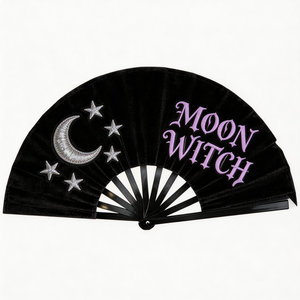 พัดมือขนาดใหญ่พิเศษ พิมพ์ลายตามสั่ง สำหรับงานเทศกาลดนตรี คอนเสิร์ต และคลับ ใช้คลายร้อน พร้อมกราฟิกสีสันสดใส - Product Image 3