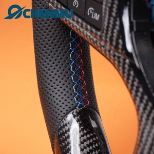 Alcantara พวงมาลัยรถยนต์ LED คาร์บอนไฟเบอร์สำหรับ <span class=keywords><strong>BMW</strong></span> <span class=keywords><strong>G10</strong></span> G20 G30 G42 G01G87 G01 G06 G80 G25 G38 G18 G22 - Product Image 6