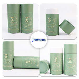 Vente en gros boîte de tubes en papier cadeau cosmétique en carton cylindrique personnalisé emballage de tube en papier rond pour café kraft brun - Product Image 6