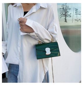 Sacs à main Vintage en PU pour femmes, motif Crocodile Style INS, bon marché, <span class=keywords><strong>vert</strong></span>, sacs à bandoulière de luxe, <span class=keywords><strong>Mini</strong></span> sacs à épaule - Product Image 3