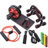 Juego de Ruedas para Abdominales, Kit de 12 Piezas, Modelo 001, Ligero, 1.35 kg