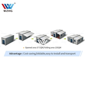 Nhà ở mở rộng container nhà sẵn sàng sang trọng khách 2023 2024 thực hiện 20ft mở rộng prefab container nhà sang trọng - Product Image 6