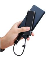قرص صلب خارجي محمول عالي السرعة بسعة 4 تيرابايت للكمبيوتر الشخصي، منفذ USB 3.0 من نوع C للحواسيب المحمولة مع ميزات تخزين البيانات