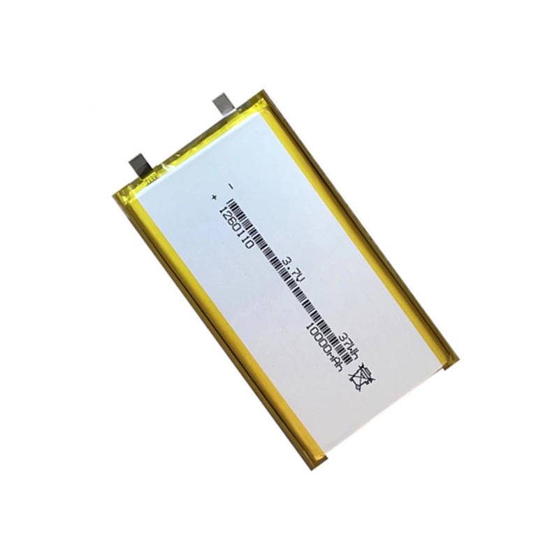 Une batterie au lithium de grade li polymère 1160100 1260100 1260110 1160110 3.7v 10000mah pour les appareils de banque d'alimentation