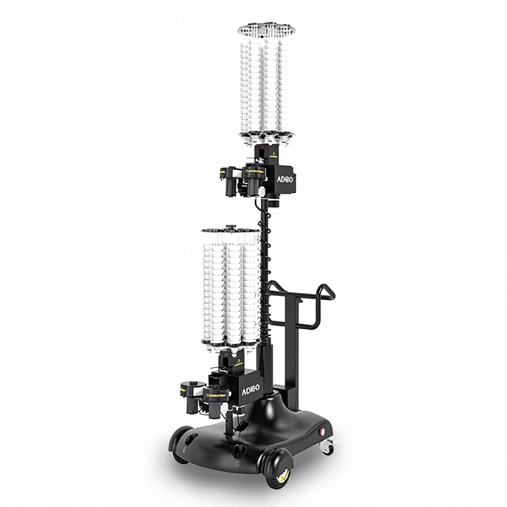 Aidibao A300 Badminton Serve Machine Smart for Automatic Server Professional Training Device with Adjustable Ball Speed