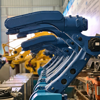 Robot de Soldadura Industrial de 6 Ejes, Estación de Soldadura Robótica Automática para Fabricación de Metales y Estructuras de Acero