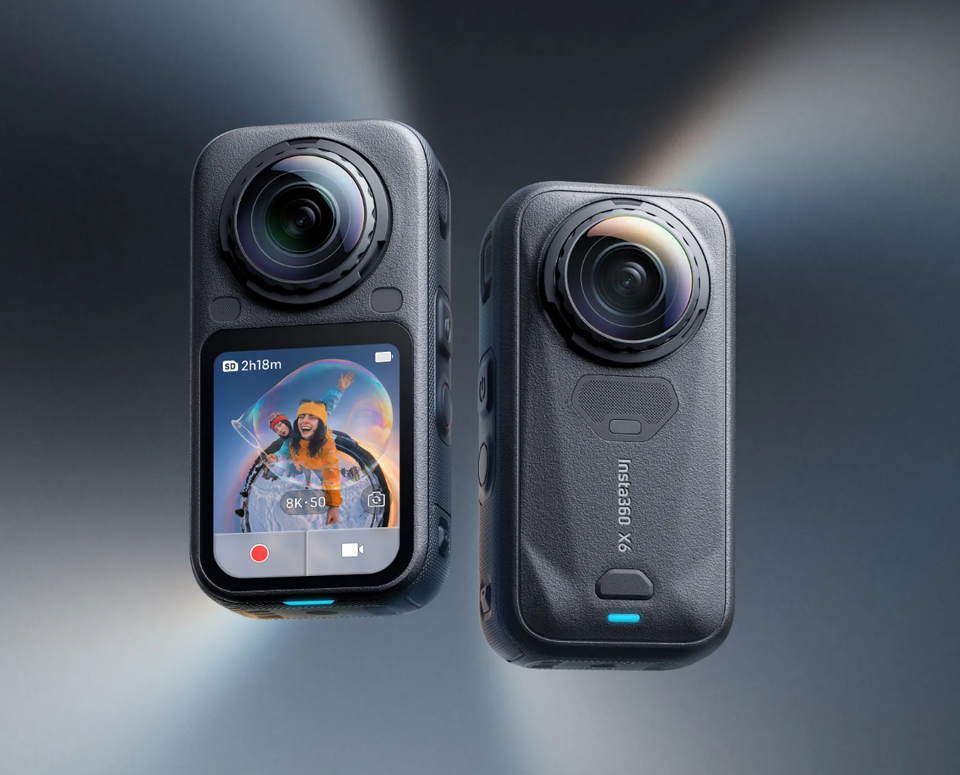 [New] Insta360 X6 360 Action Camera 8K Ultra HD CMOS Sensor Image ...